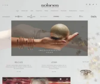 Solanesjoier.com(Joyas y relojes de lujo en Tarragona y Reus) Screenshot