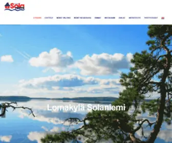 Solaniemi.com(Lomamökit Tampere) Screenshot