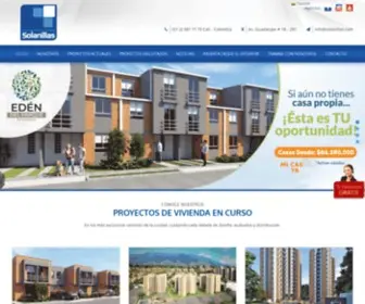 Solanillas.com(Constructora Solanillas S.A) Screenshot