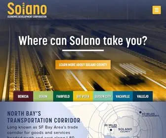 Solanoedc.org(Solano County) Screenshot