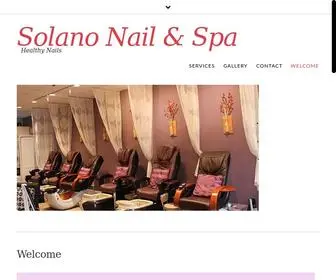 Solanonailandspa.com(Healthy Nails) Screenshot