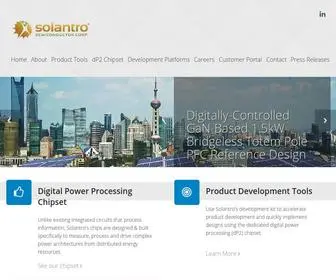 Solantro.com(Solantro Semiconductor Corp) Screenshot