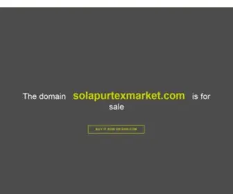 Solapurtexmarket.com(澳门国际永利总站网站) Screenshot