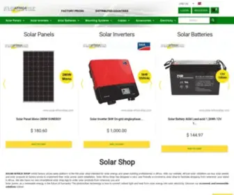 Solar-Africa-Shop.com(Solar Africa Shop) Screenshot