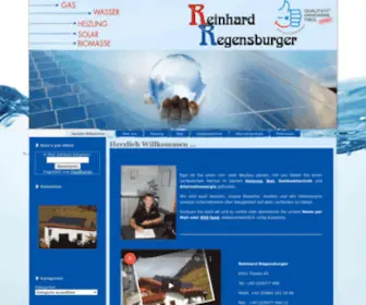 Solar-Bad-Landeck.com(Solar Bad Heizung Sanitaer Reinhard Regensburger) Screenshot