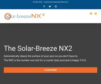 Solar-Breeze.com(Floating Pool Skimmer) Screenshot