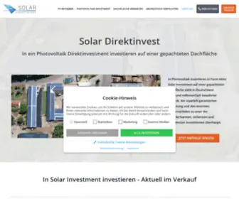 Solar-Direktinvest.de(Solar Invest) Screenshot