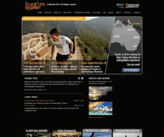 Solar-Eclipse-Marathon.com(Solar Eclipse Marathon) Screenshot