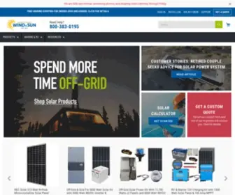 Solar-Electric.com(Northern Arizona Wind &amp; Sun) Screenshot
