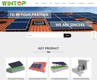 Solar-Energy-Company.com(Solar Metal Roof Mounting) Screenshot