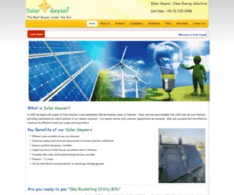 Solar-Geyser.com(Solar Geyser) Screenshot