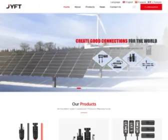 Solar-Junction-Box.com(Changzhou Jinyin Futao Photoelectric Devices Co) Screenshot