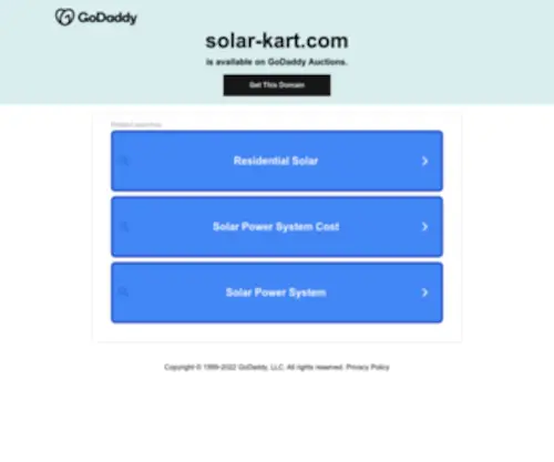 Solar-Kart.com(Buy Solar Panel) Screenshot