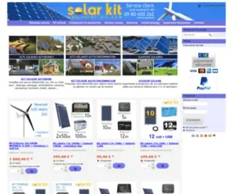 Solar-Kit.com(PANNEAU SOLAIRE) Screenshot