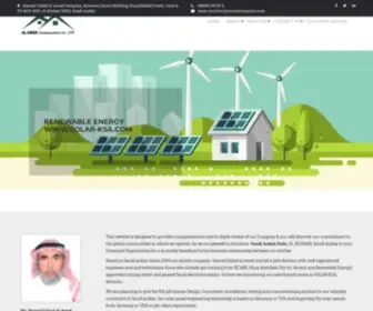 Solar-Ksa.com(Al Awad Co) Screenshot