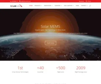 Solar-Mems.com(Solar MEMS) Screenshot