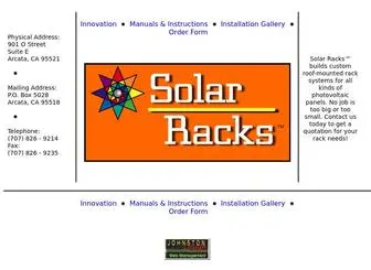 Solar-Racks.com(Solar Racks) Screenshot