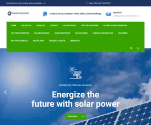 Solar-Solution.co.za(Solar Solution) Screenshot