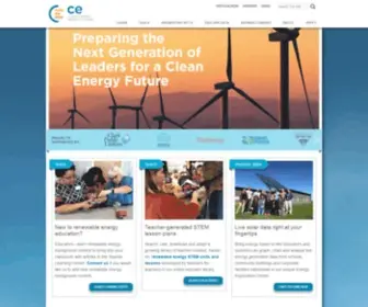 Solar4RSchools.org(Renewable Energy Education) Screenshot