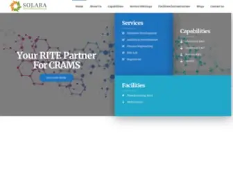 Solaracrams.com(Solara CRAMS) Screenshot