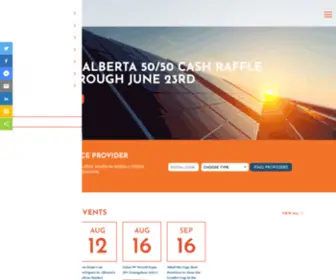 Solaralberta.ca(Solar Alberta) Screenshot