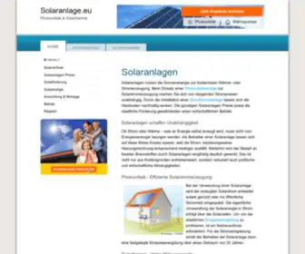 Solaranlage.eu(Beratung) Screenshot