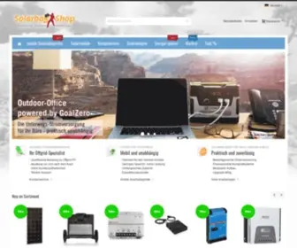 Solarbag-Shop.de(Solar Inselanlagen) Screenshot