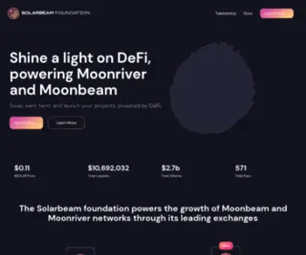 Solarbeam.io(Solarbeam Foundation) Screenshot