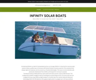 Solarboatsusa.com(Solar Electric Boats) Screenshot