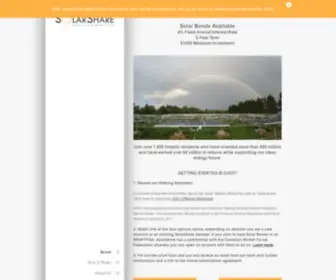 Solarbonds.ca(Solar Share) Screenshot