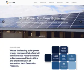 Solarbw.com(Our mission) Screenshot