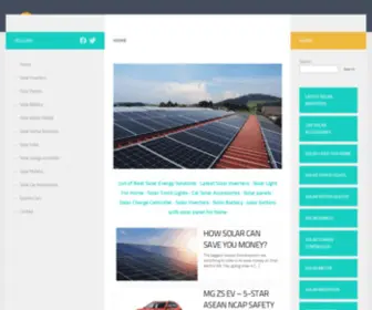 Solarcellindia.com(Solar Cell India) Screenshot