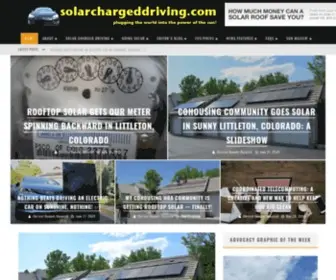 Solarchargeddriving.com(Solar cars) Screenshot