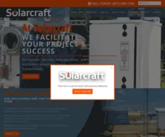 Solarcraft.net(Solarcraft Continuous Power & UPS Systems Manufacturer) Screenshot