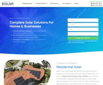 Solardirect.com(Solar Panel Installers) Screenshot