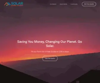 Solardoneright.online(Solar Done Right) Screenshot