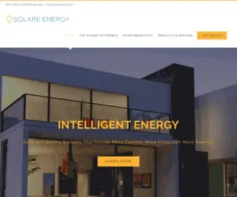 Solareenergy.com(Solare Energy) Screenshot