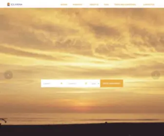 Solarenaresort.com(La Union) Screenshot