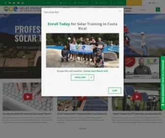 Solarenergy.org(Solar Energy International (SEI)) Screenshot