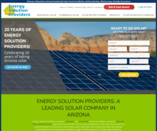 Solarenergyahwatukee.com(Phoenix) Screenshot