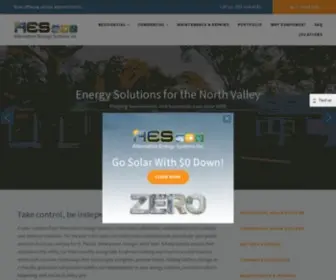 Solarenergyforlife.com(North Valley Solar Energy Company) Screenshot