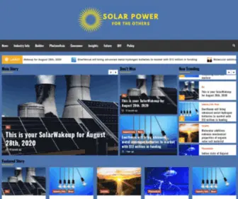 Solarenergyfortheothers.gq(Solar Energy info for those who already know something about solar energy) Screenshot