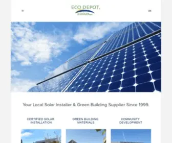 Solarenergyspokane.com(It's Time For Solar) Screenshot