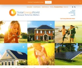 Solarenergyworld.com(Solar Energy World) Screenshot