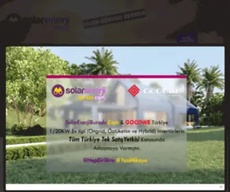 Solarenerjiburada.com(SOLAR ENERJİ BURADA) Screenshot