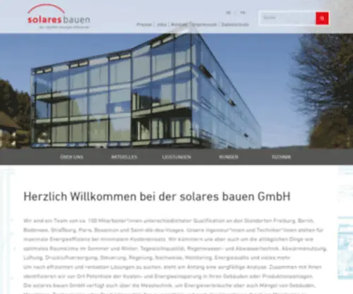 Solares-Bauen.de(Solares bauen) Screenshot