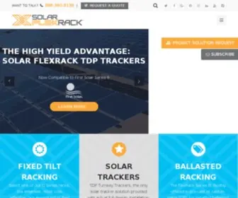 Solarflexrack.com(Solar FlexRack) Screenshot