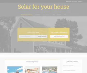Solarforyourhouse.com(Solar For Your House Most complete directory of solar companies) Screenshot