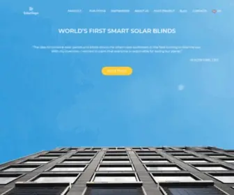 Solargaps.com(SolarGaps Smart Blinds with Solar Panels) Screenshot
