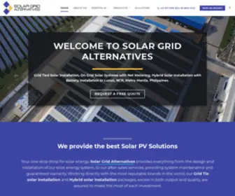 Solargrid.co(Solar Company in the Philippines) Screenshot